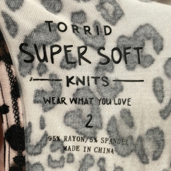 TORRID LEOPARD TRAPEZE DRESS NEW mobwife - Picture 8 of 8